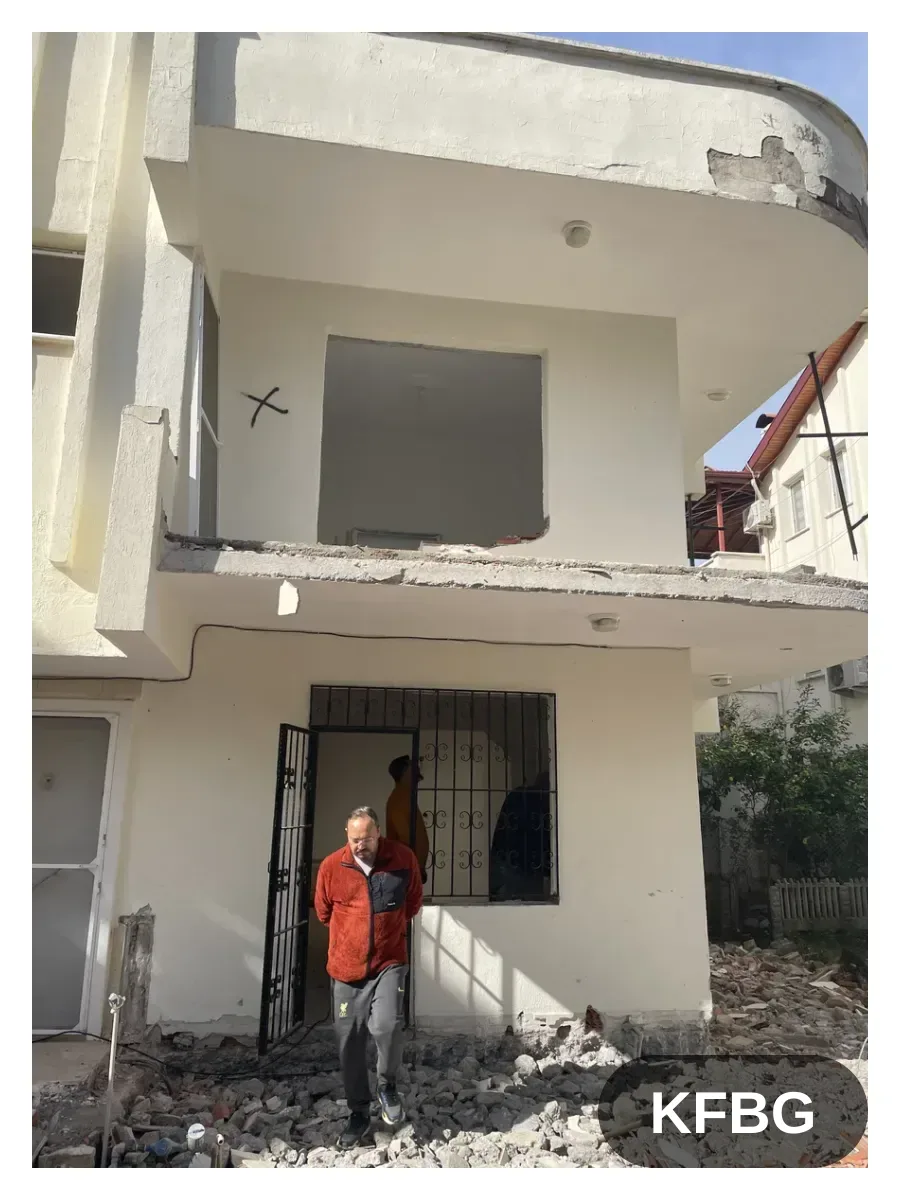 Bina güçlendirme maliyet hesabı için yerinde metraj ve keşif çalışması