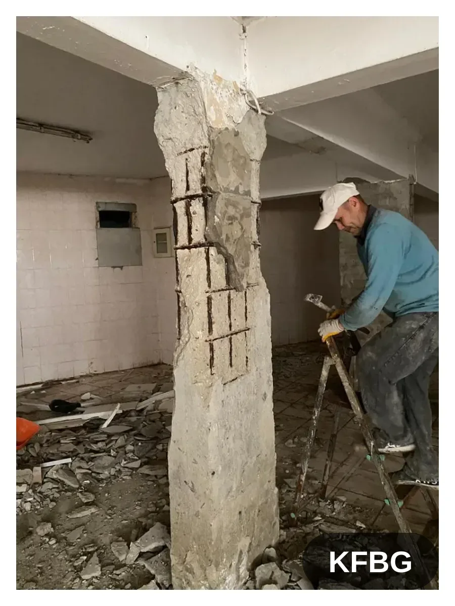Kolon çatlak tespiti ve çatlak genişliği ölçümü Kolon çatlak tespiti ve çatlak genişliği ölçümü